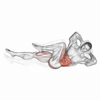 Alternating Crossed Lower Crunch