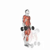 Burpee con mancuernas