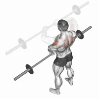 Closed Front Lift in Pronation with Bar