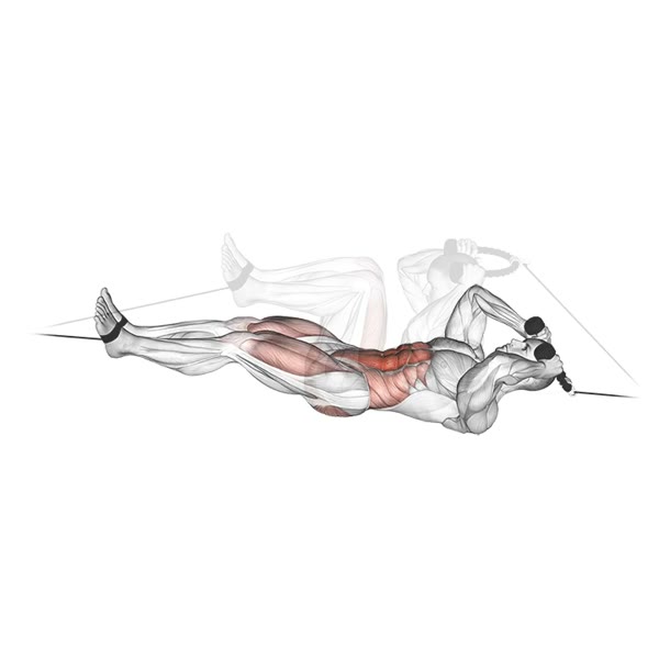 Full fold between pulleys — ejercicio de General, nivel Intermedio