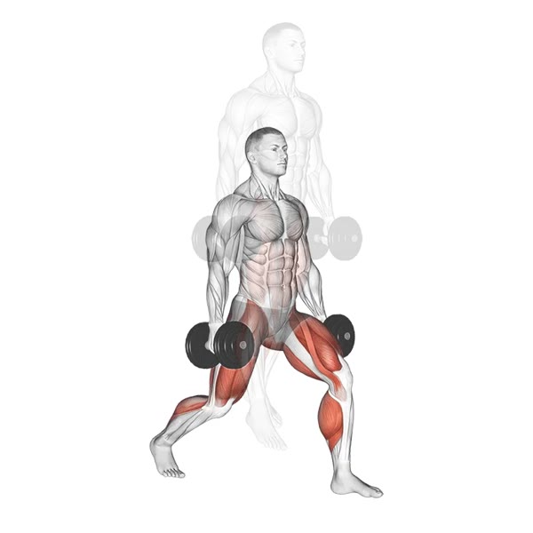 Jumping strides — ejercicio de Cardio, nivel Intermedio