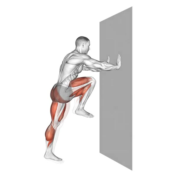 Knee raise with support — ejercicio de General, nivel Intermedio
