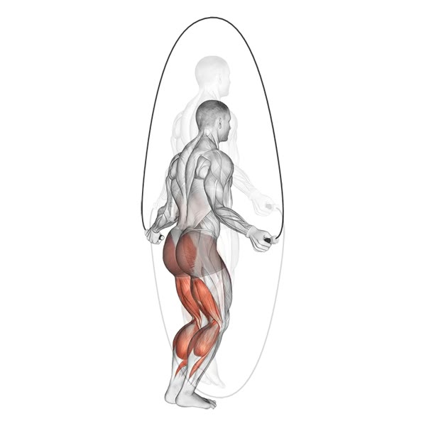 Normal Rope Skipping — ejercicio de Cardio, nivel Intermedio