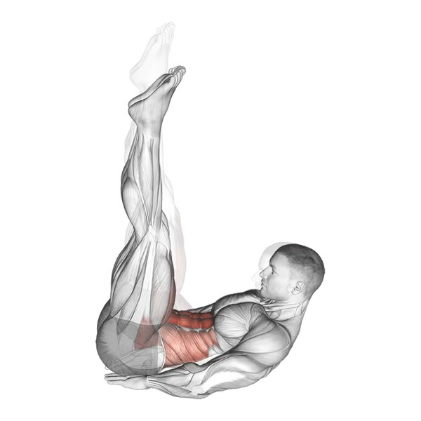 Pulse Up — ejercicio de Abdomen, nivel Intermedio