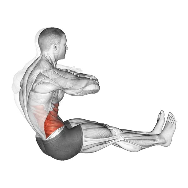Seated Upper Turns — ejercicio de General, nivel Intermedio