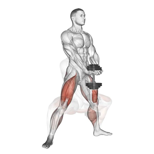 Sumo Squat with Dumbbell — ejercicio de Pierna, nivel Avanzado